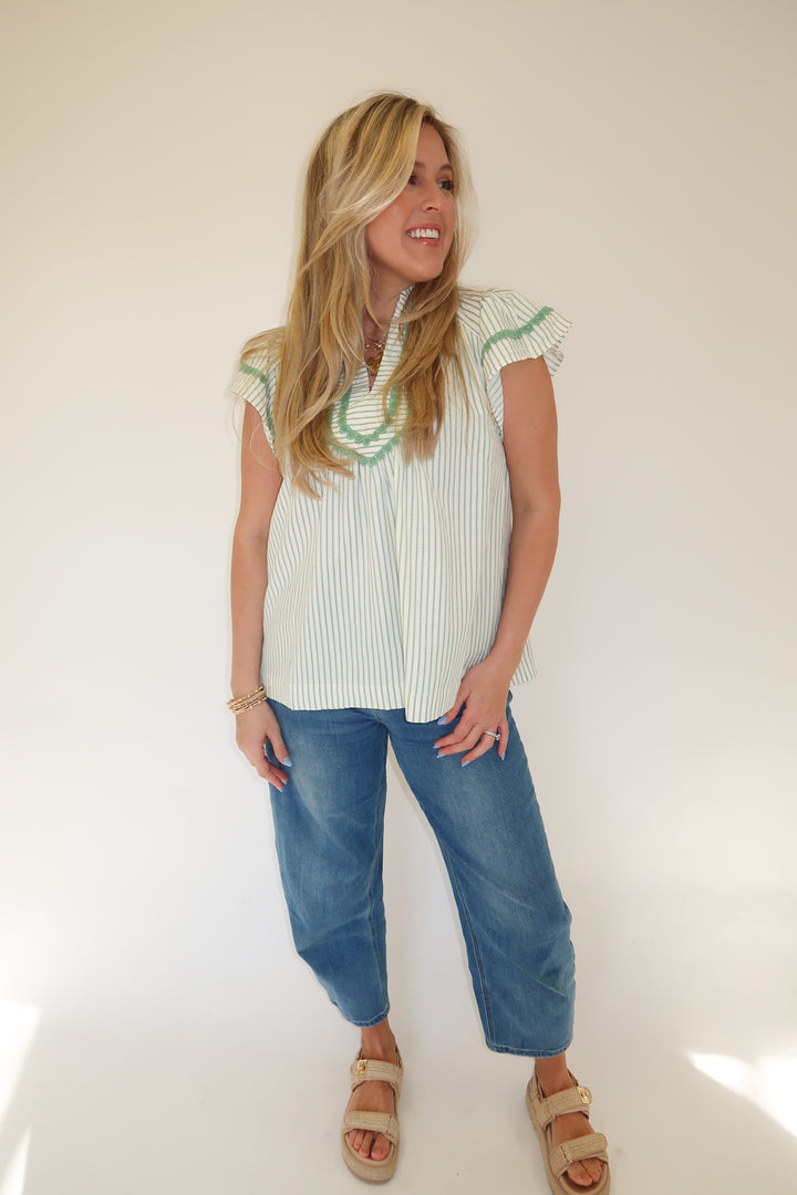 Spring Reset Top - The Pink Tulip Clothing