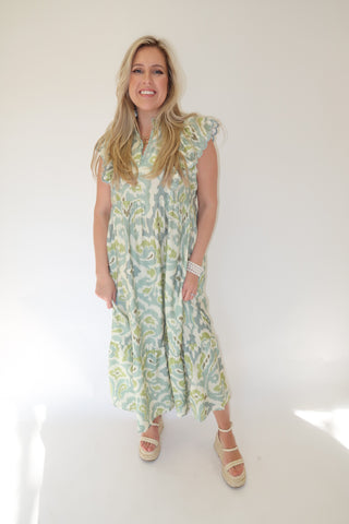 Fresh Cut Florals Dress - The Pink Tulip Clothing