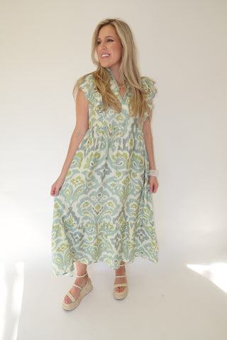 Fresh Cut Florals Dress - The Pink Tulip Clothing
