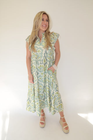 Fresh Cut Florals Dress - The Pink Tulip Clothing