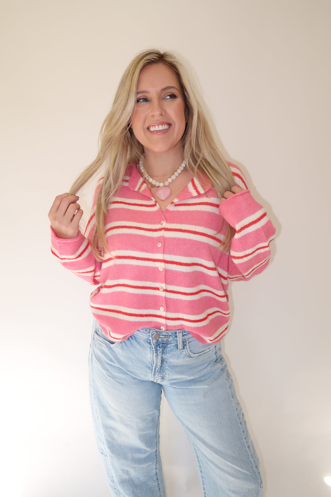 Love Letter Cardigan - The Pink Tulip Clothing