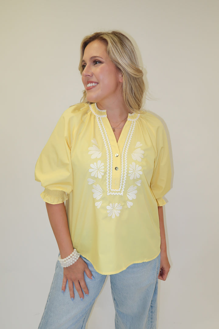 Good as Gold Top - The Pink Tulip Clothing