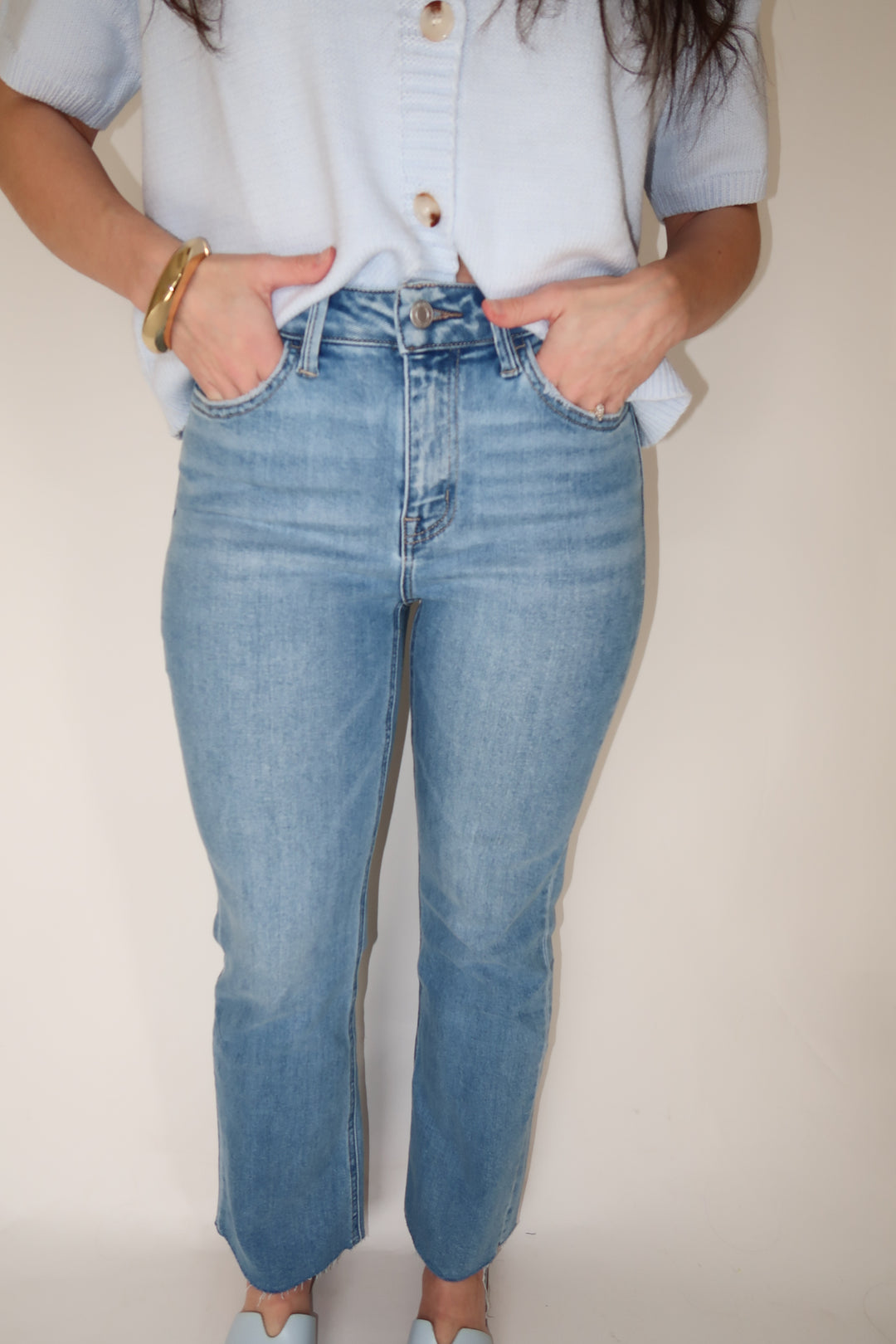 Living In Them Jeans - The Pink Tulip Clothing