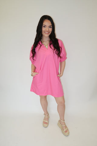 Blushing Moment Dress - The Pink Tulip Clothing
