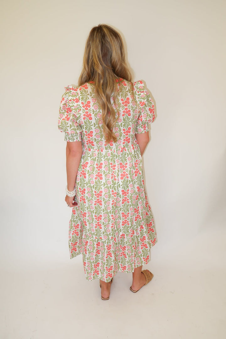 Sunny Gathering Dress - The Pink Tulip Clothing