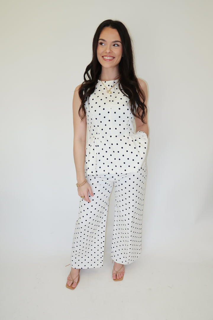 Spotted In Spring Top - The Pink Tulip Clothing