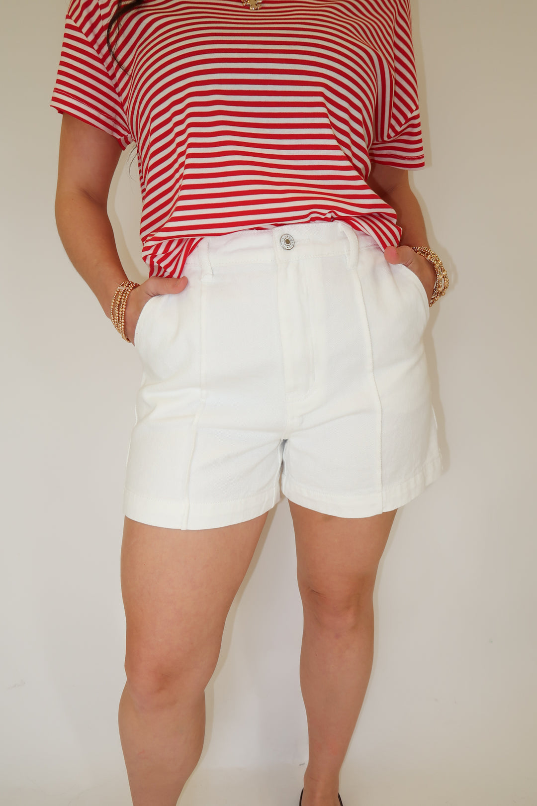 See You Soon Shorts - The Pink Tulip Clothing