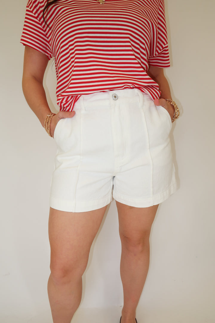 See You Soon Shorts - The Pink Tulip Clothing