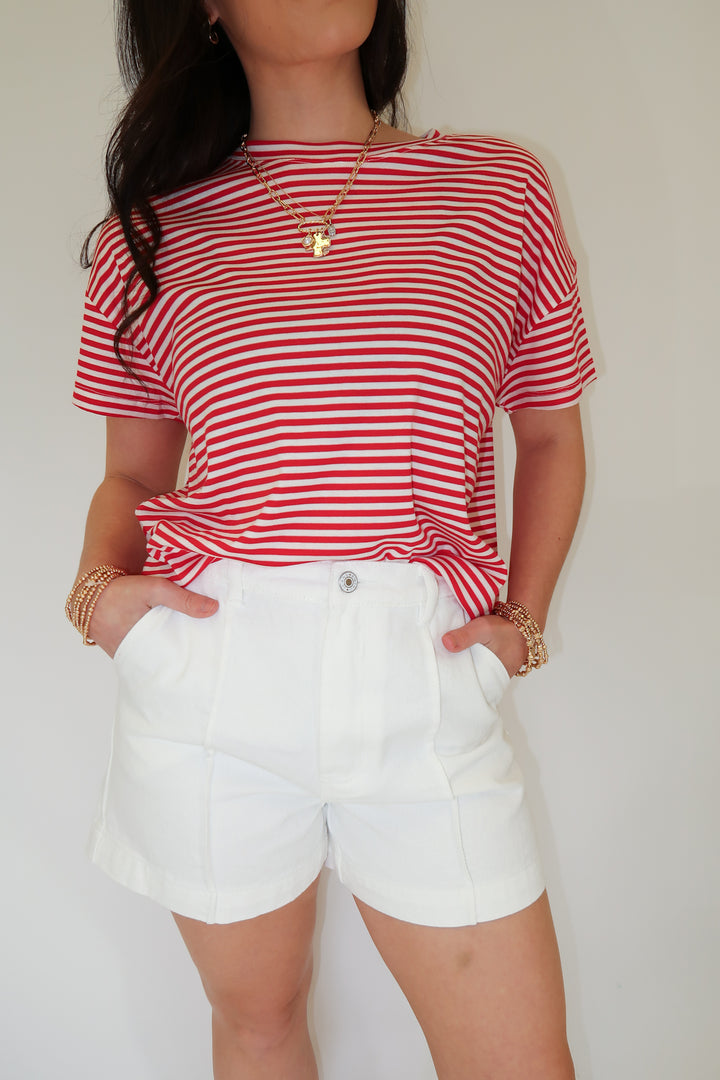 See You Soon Shorts - The Pink Tulip Clothing