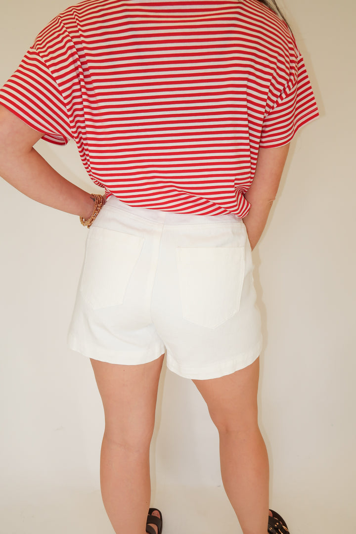 See You Soon Shorts - The Pink Tulip Clothing