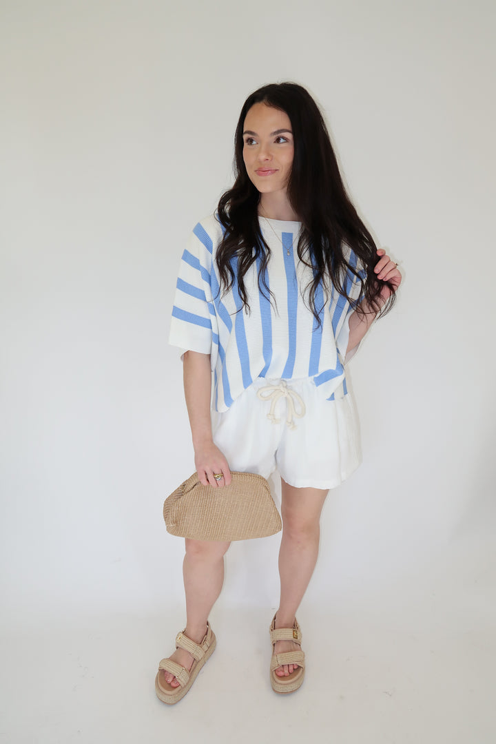 Fresh Detail Top - The Pink Tulip Clothing