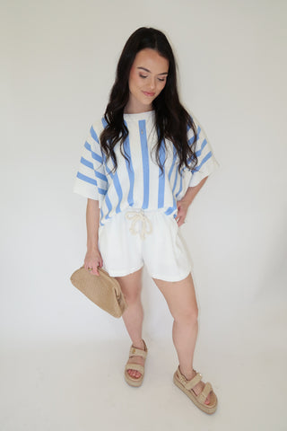 No Rush Shorts - The Pink Tulip Clothing