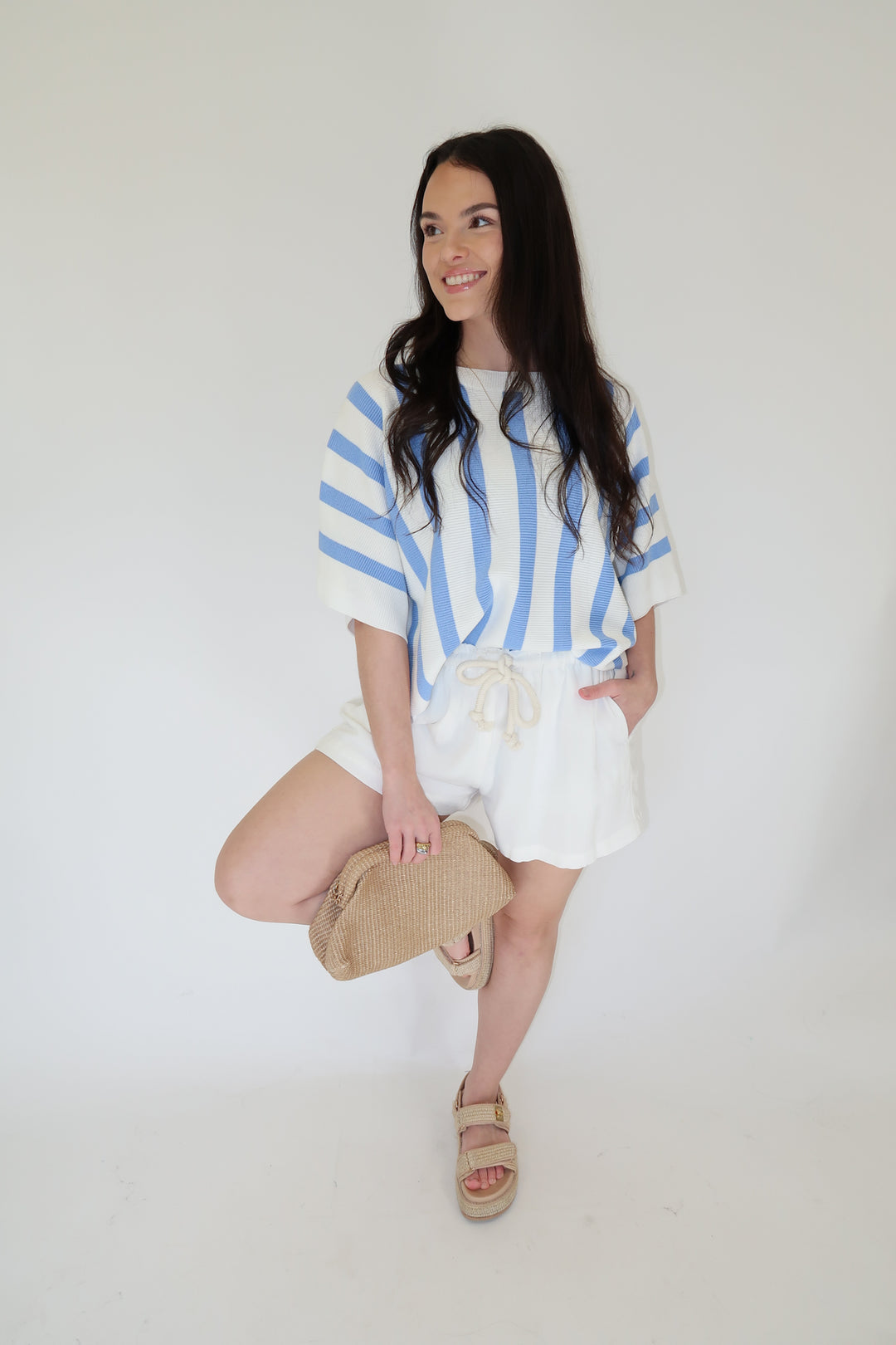 Fresh Detail Top - The Pink Tulip Clothing