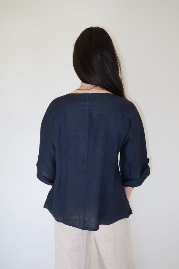 Sun Through Linen Jacket - The Pink Tulip Clothing