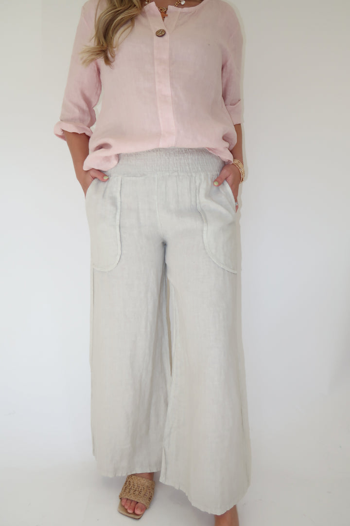 Nothing But Easy Linen Pant - The Pink Tulip Clothing