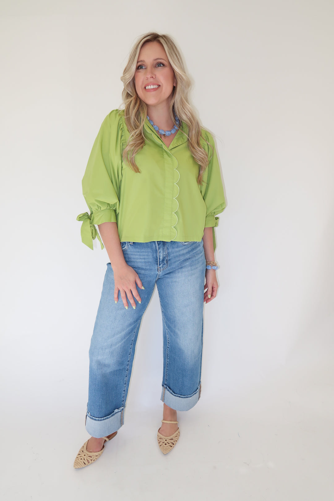 Sweet Edge Top - The Pink Tulip Clothing