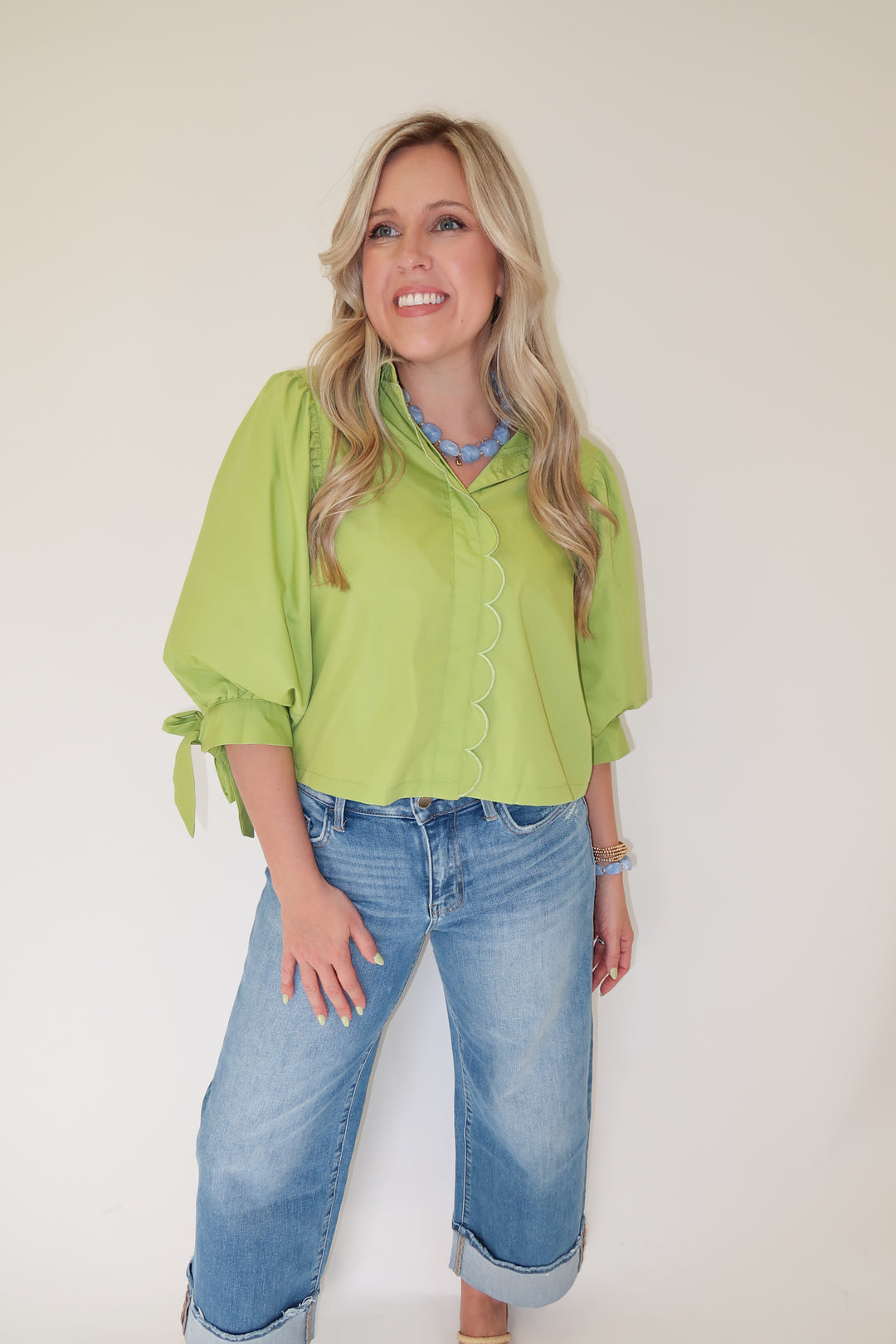 Sweet Edge Top - The Pink Tulip Clothing