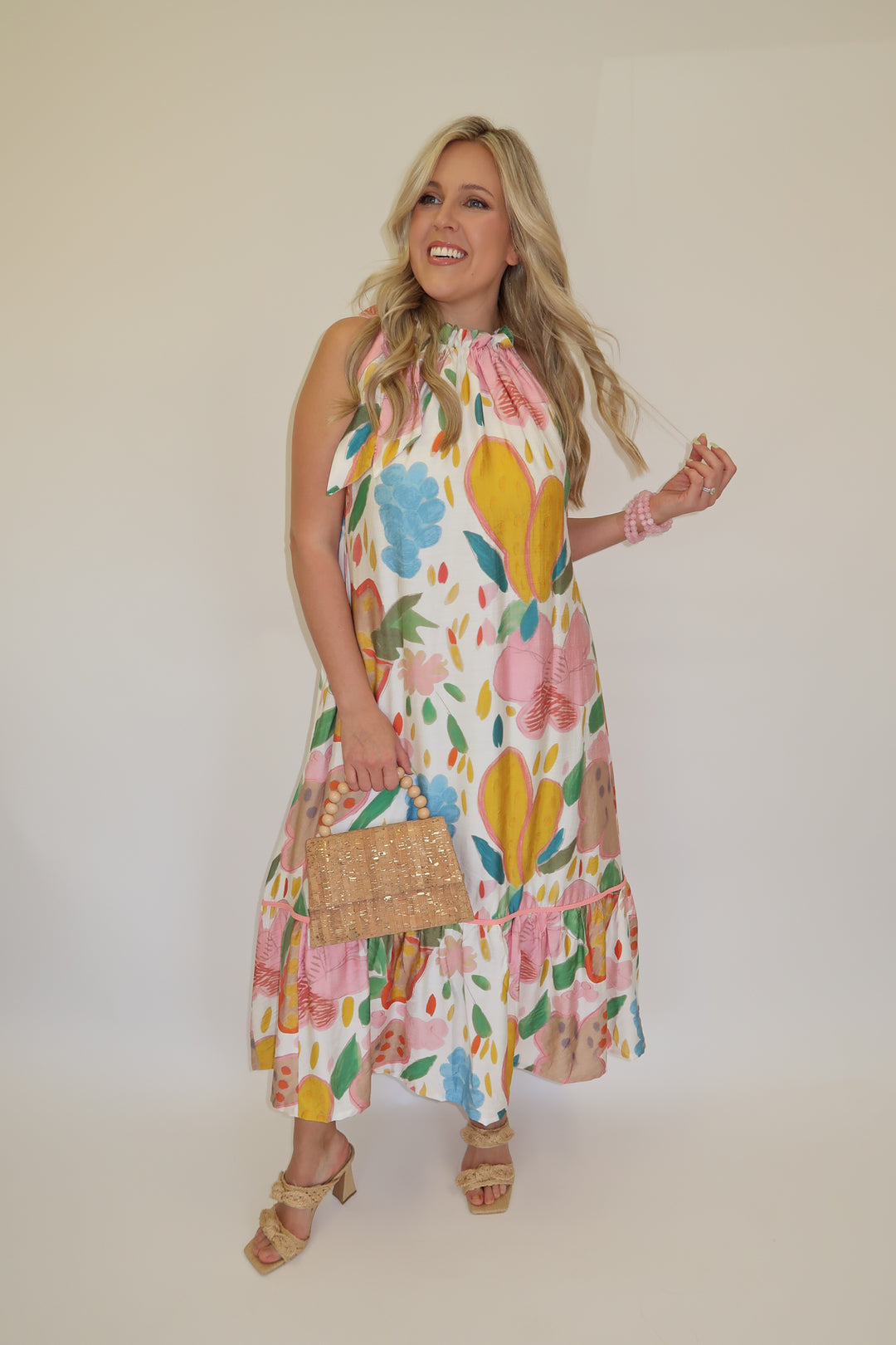 Soft Brush Dress - The Pink Tulip Clothing