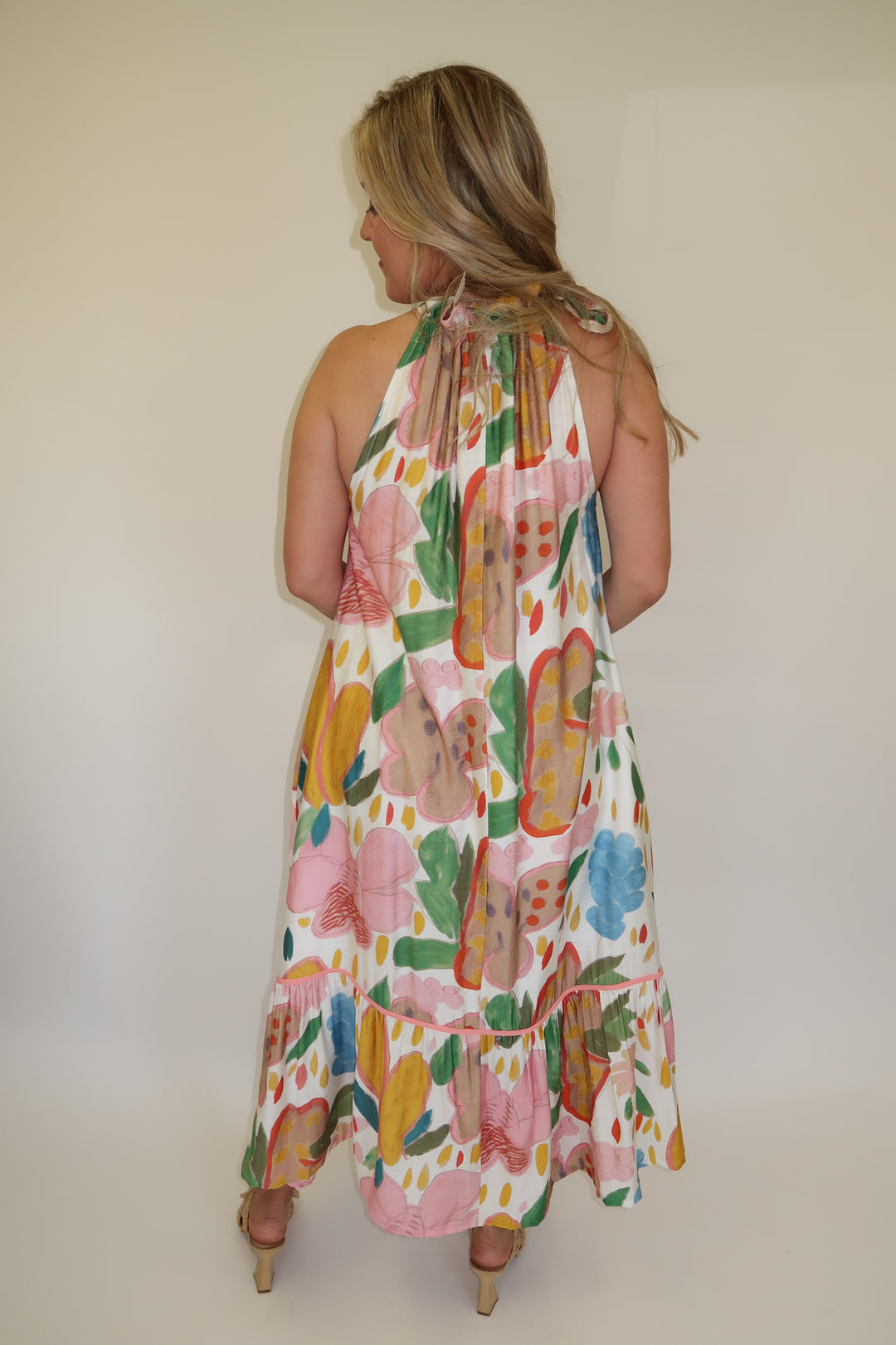 Soft Brush Dress - The Pink Tulip Clothing