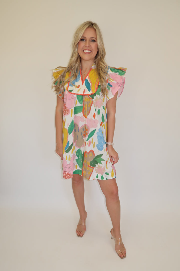 Soft Palette Dress - The Pink Tulip Clothing