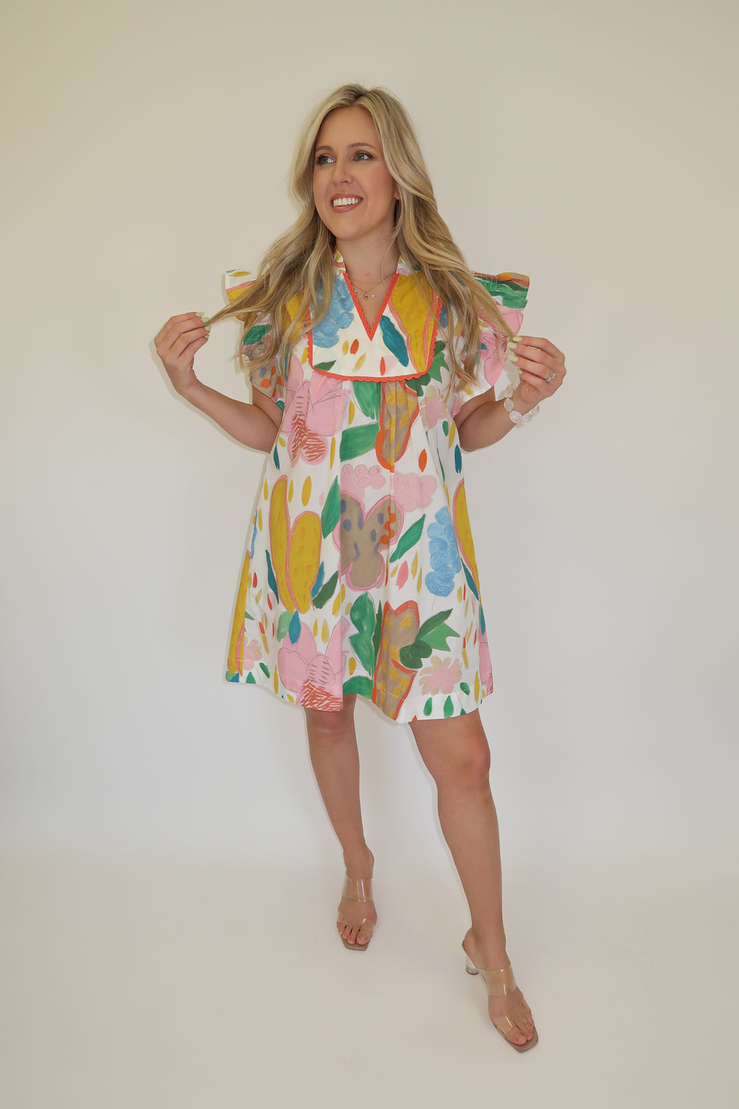 Soft Palette Dress - The Pink Tulip Clothing