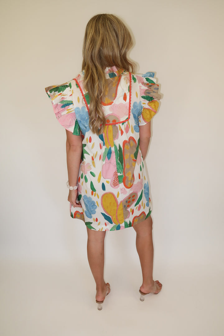 Soft Palette Dress - The Pink Tulip Clothing