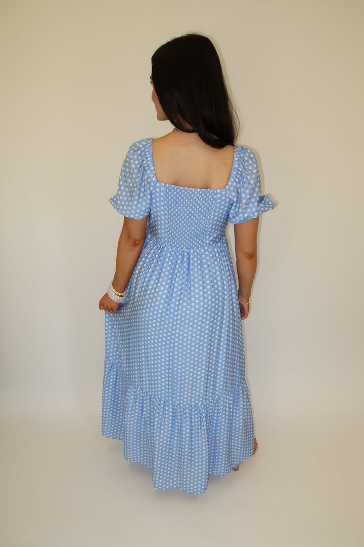 Spot On Midi Dress - The Pink Tulip Clothing