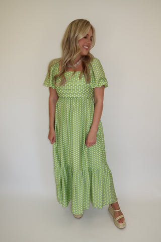 Spot On Midi Dress - The Pink Tulip Clothing