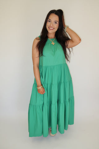 Garden Stroll Midi Dress - The Pink Tulip Clothing