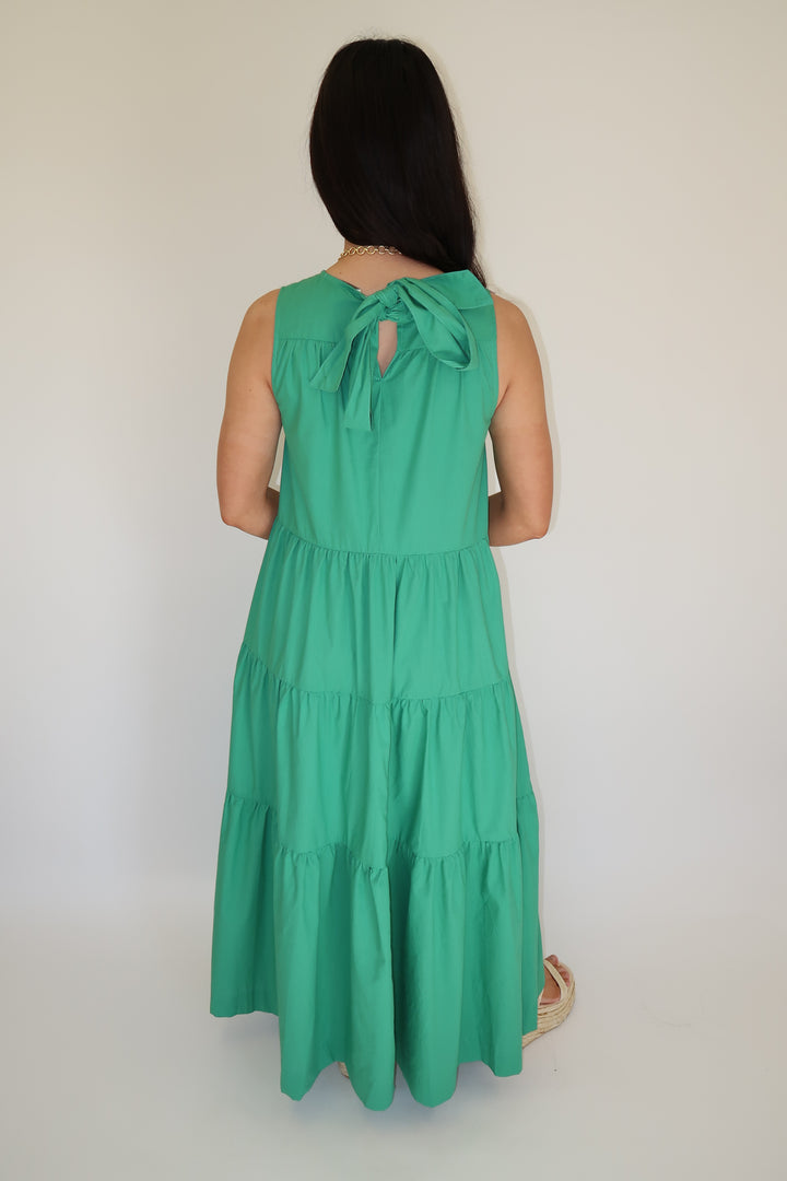 Garden Stroll Midi Dress - The Pink Tulip Clothing