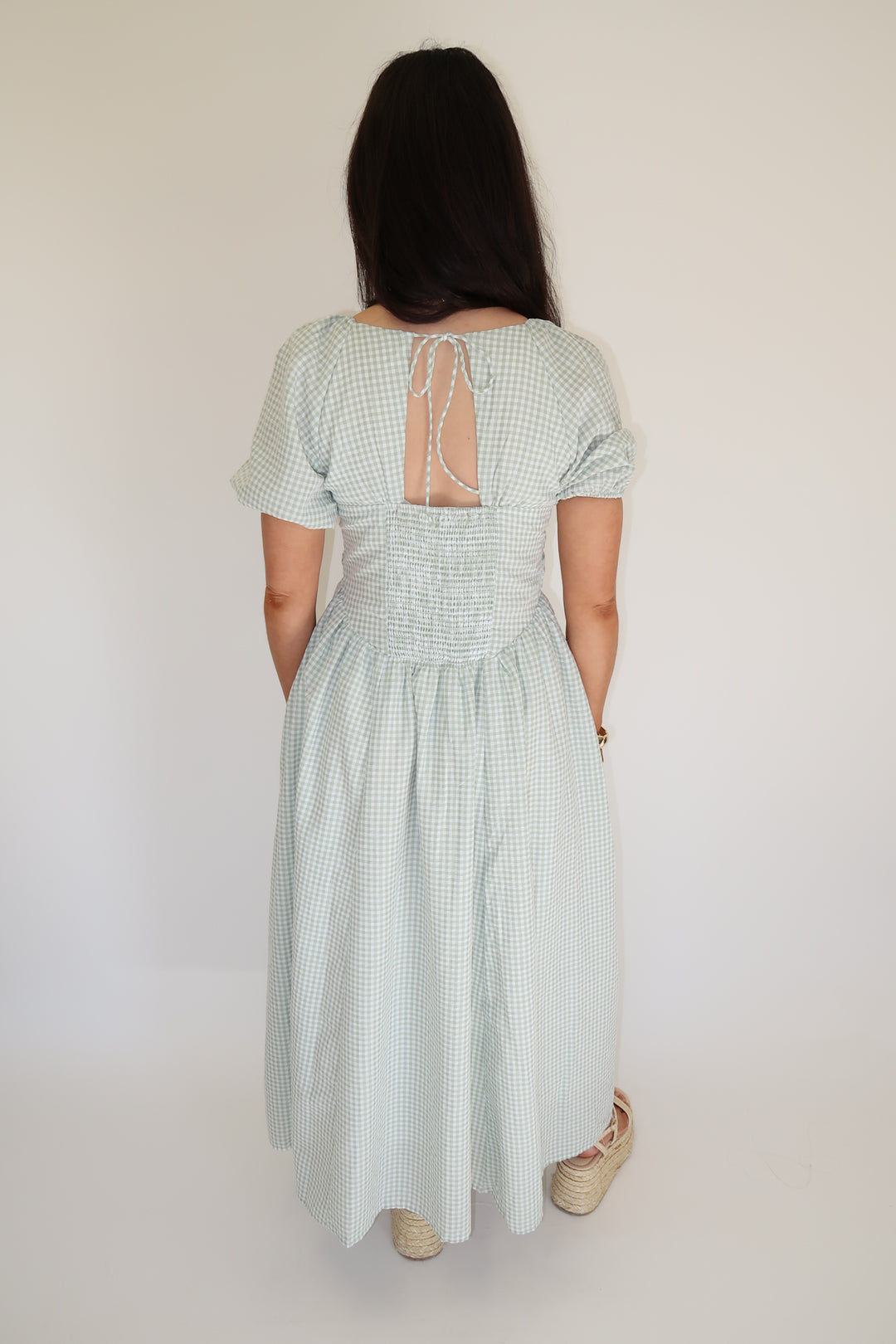 Sunday Picnic Midi Dress - The Pink Tulip Clothing