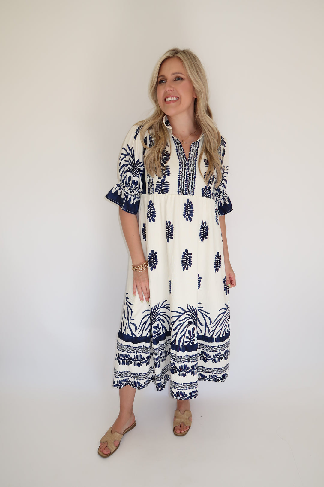 Borderline Chic Dress - The Pink Tulip Clothing