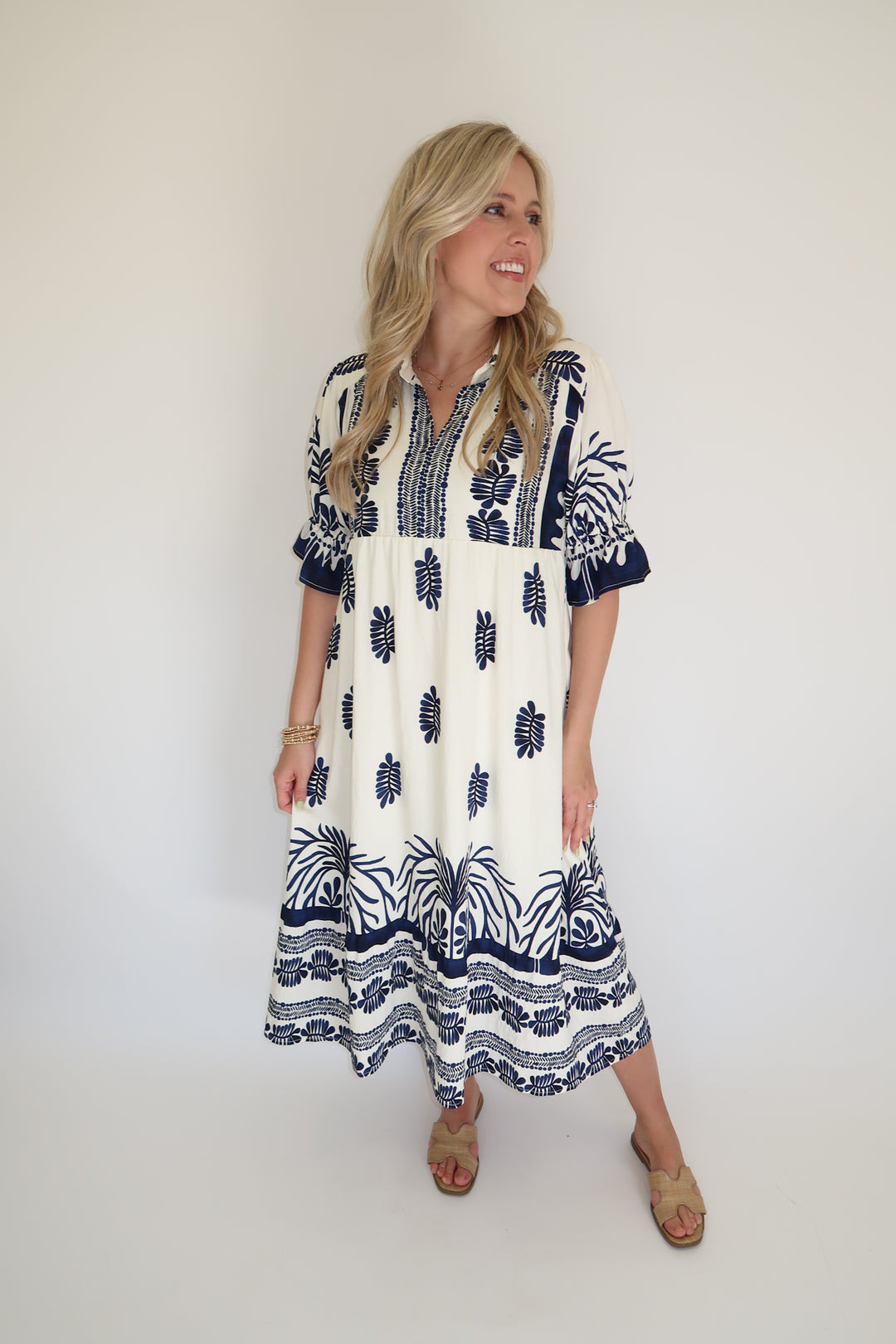 Borderline Chic Dress - The Pink Tulip Clothing