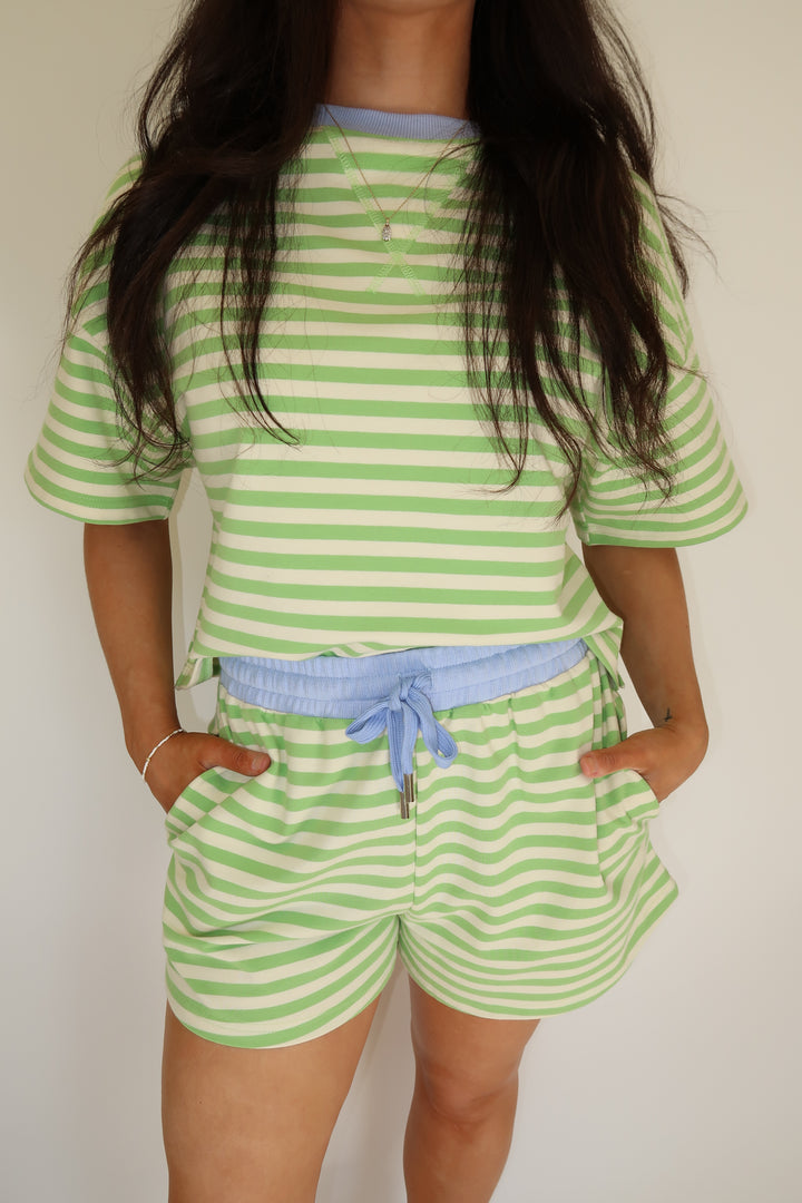 Cozy Stripe Top - The Pink Tulip Clothing