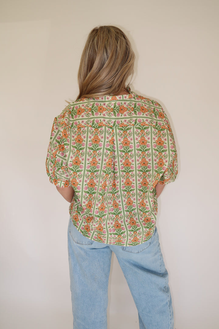 Stripe Story Top - The Pink Tulip Clothing