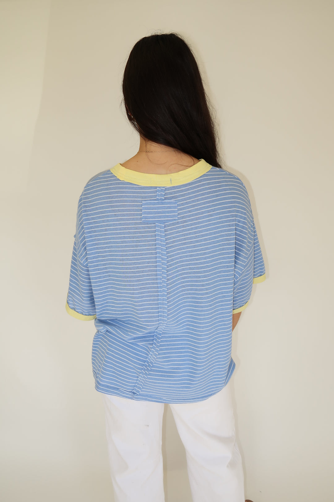 Coastal Stripe Top - The Pink Tulip Clothing