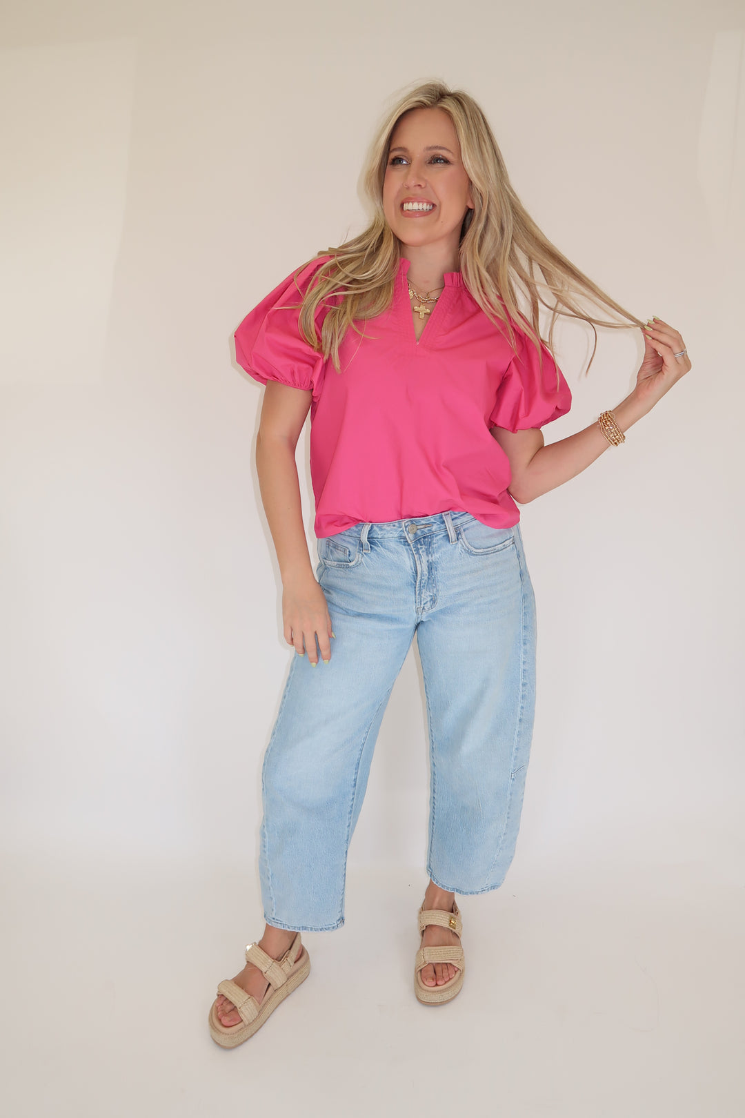 Pretty Please Top - The Pink Tulip Clothing