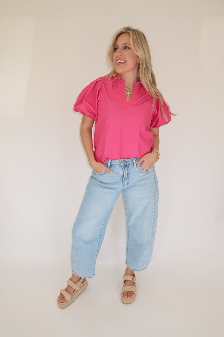 Pretty Please Top - The Pink Tulip Clothing