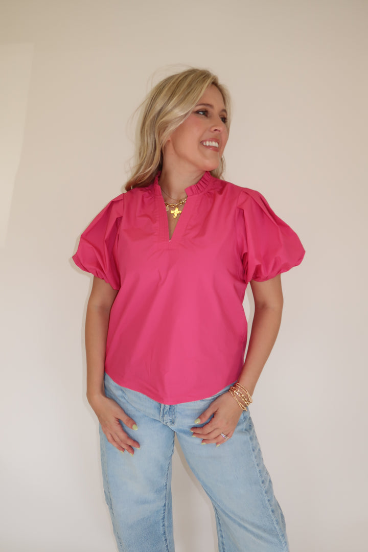 Pretty Please Top - The Pink Tulip Clothing