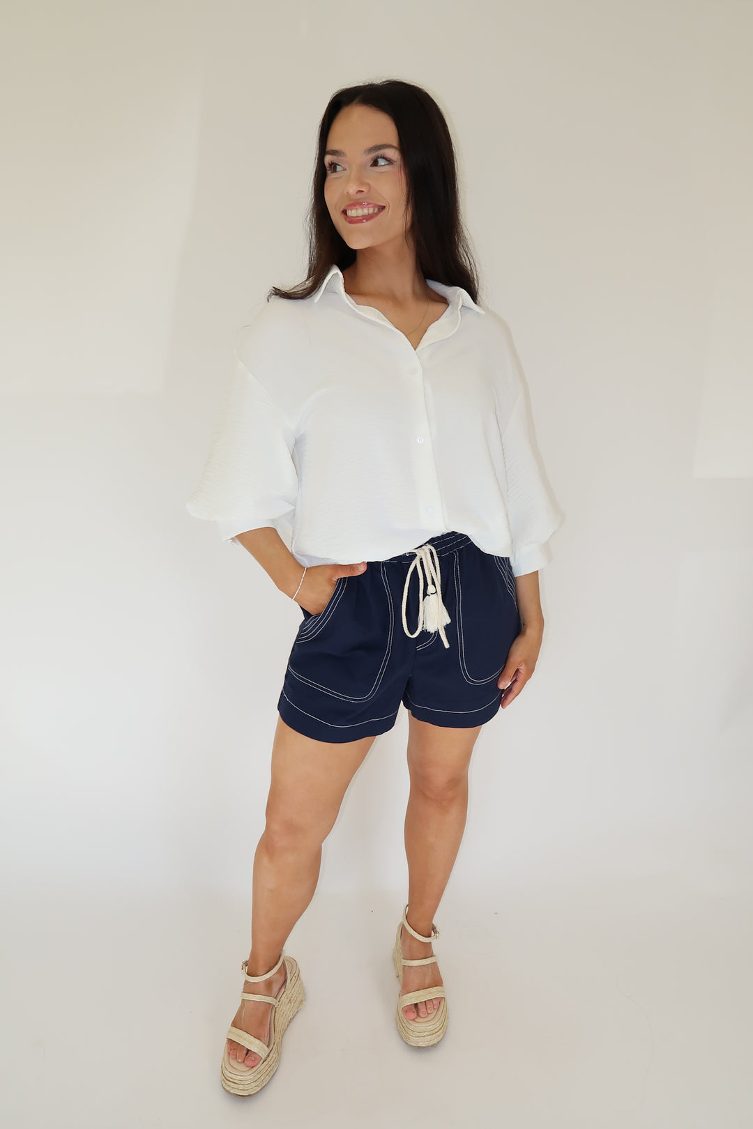 Crisp &amp; Classic Top - The Pink Tulip Clothing