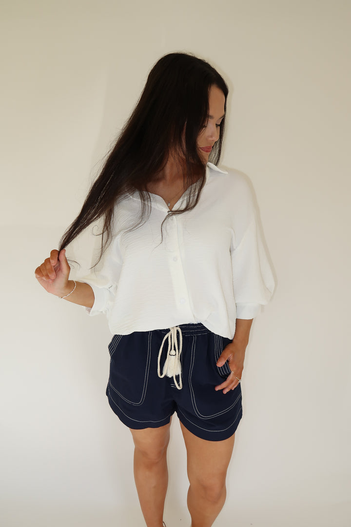 Crisp &amp; Classic Top - The Pink Tulip Clothing