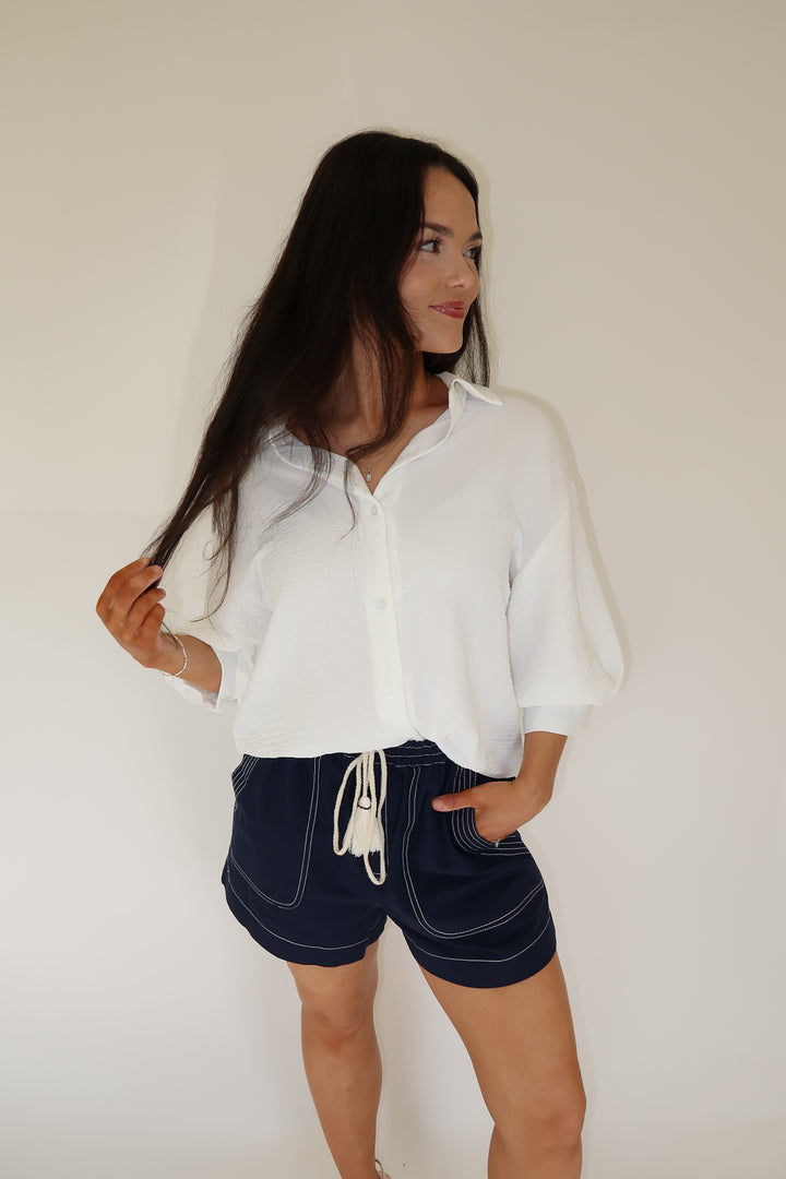 Crisp &amp; Classic Top - The Pink Tulip Clothing