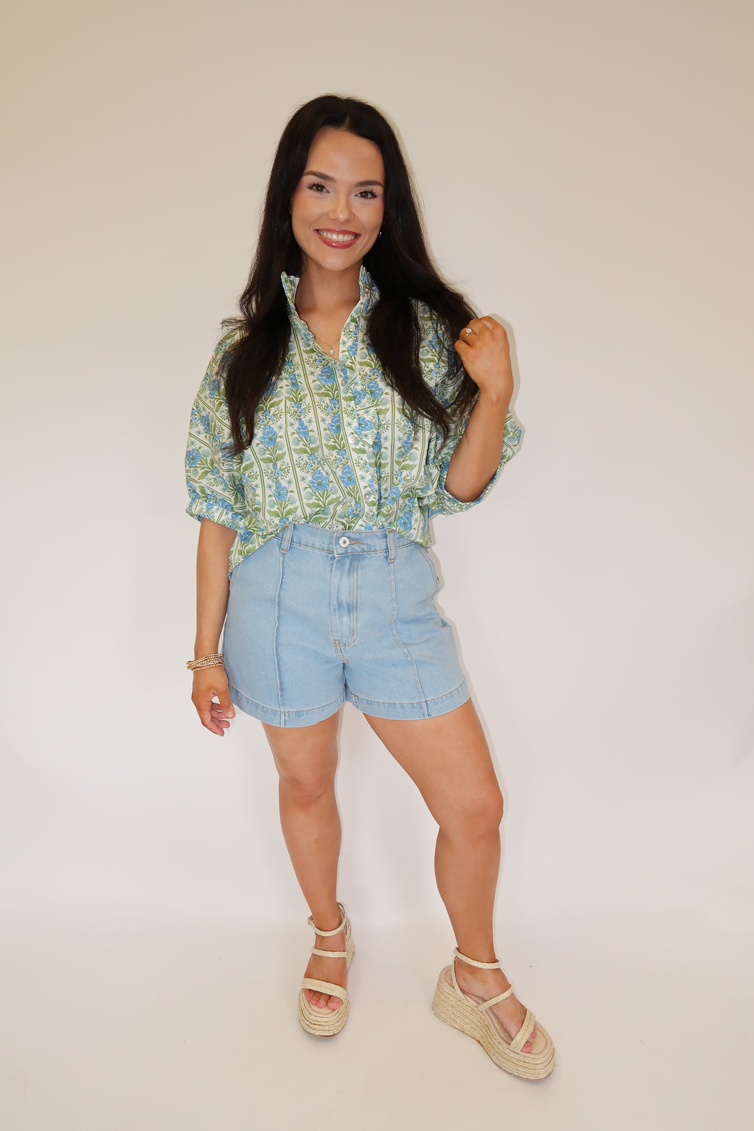 Stripe Story Top - The Pink Tulip Clothing