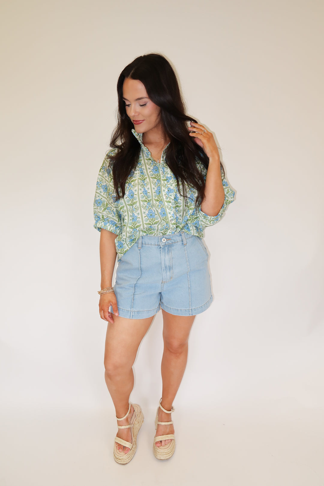 Stripe Story Top - The Pink Tulip Clothing