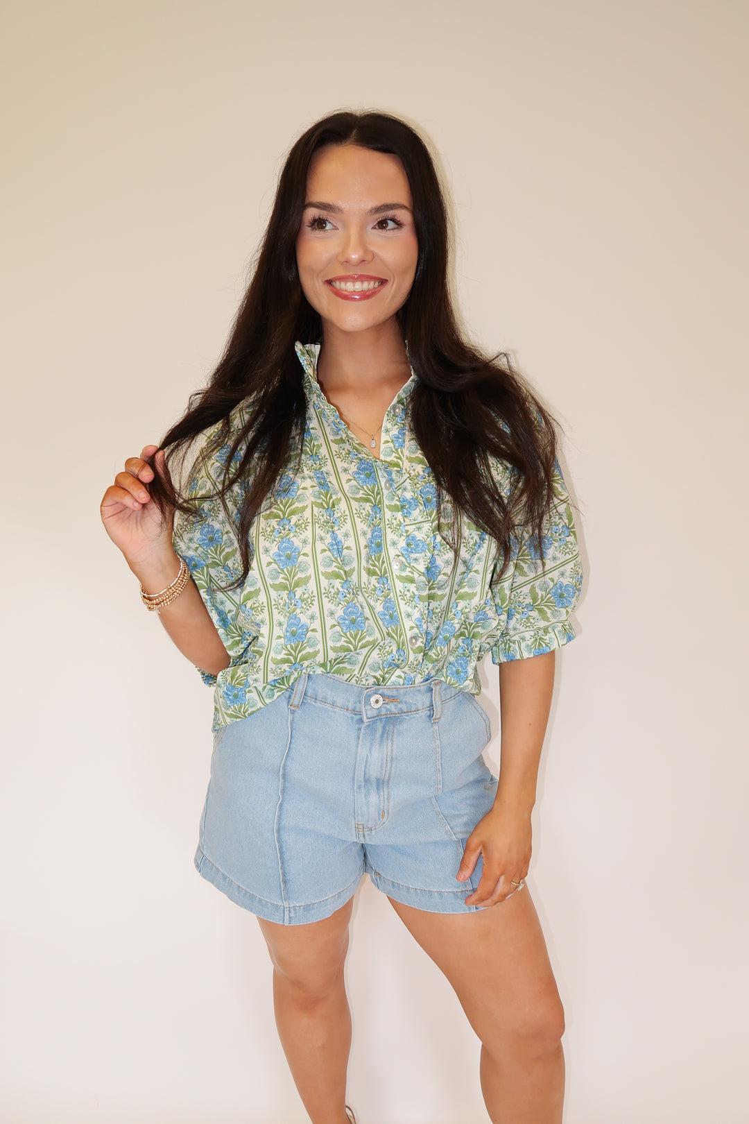 Stripe Story Top - The Pink Tulip Clothing