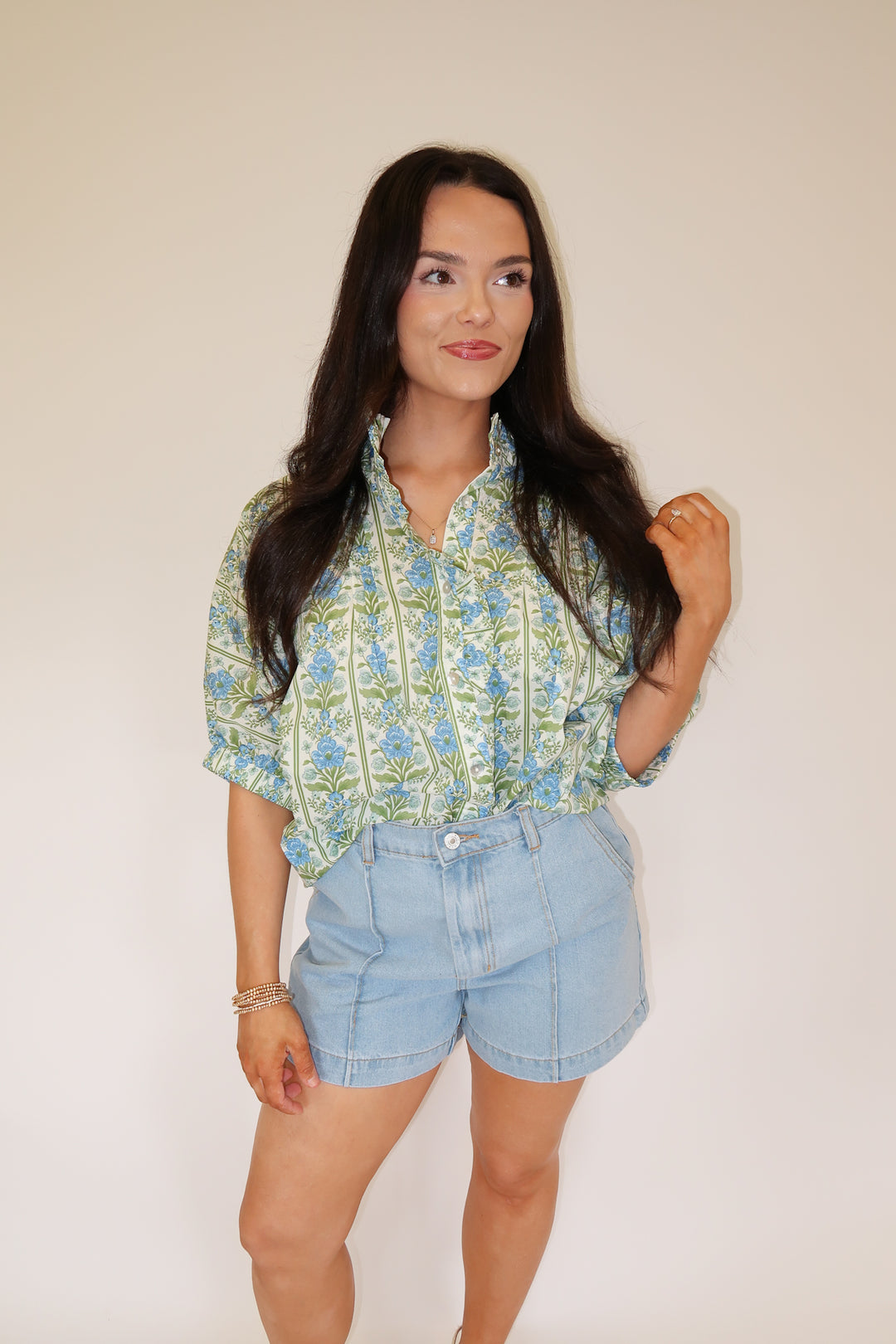 Stripe Story Top - The Pink Tulip Clothing