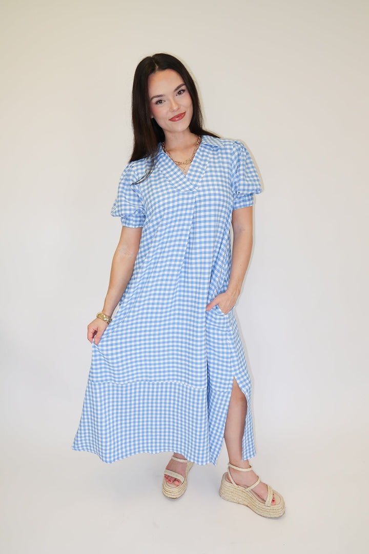 Bluebell Picnic Dress - The Pink Tulip Clothing