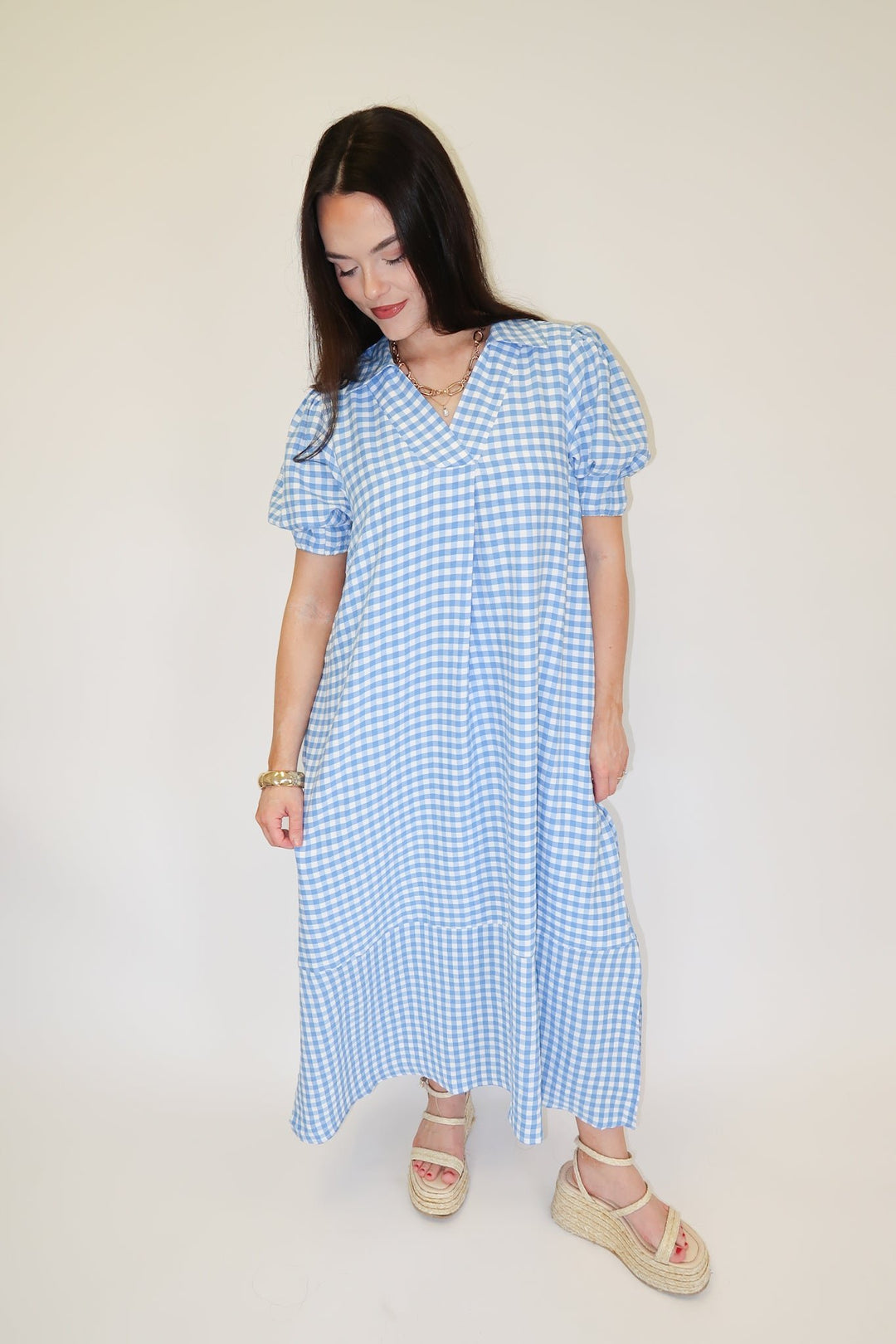 Bluebell Picnic Dress - The Pink Tulip Clothing