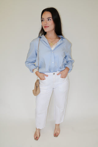 Clean Slate Button Down - The Pink Tulip Clothing
