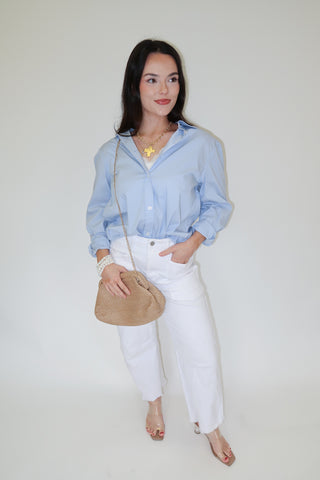 Clean Slate Button Down - The Pink Tulip Clothing